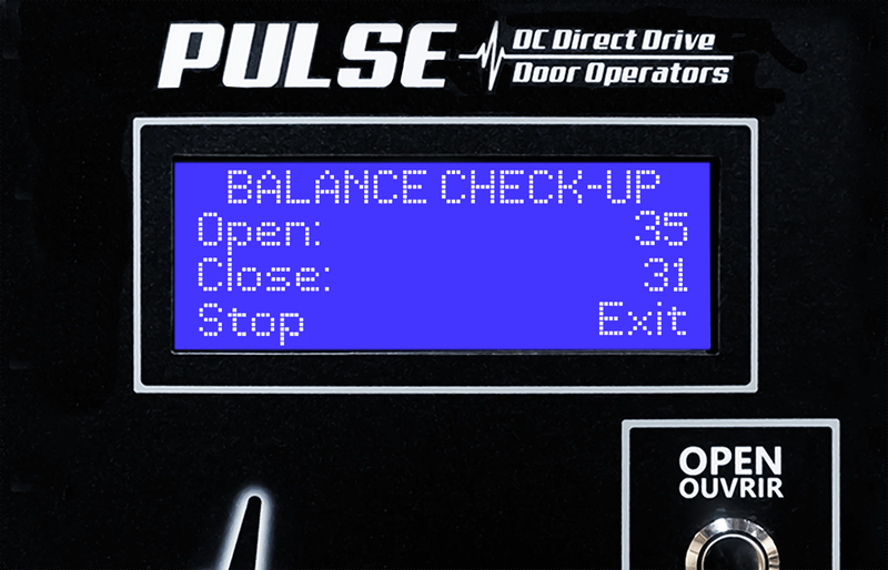 Door Balance Check Door Balance Check