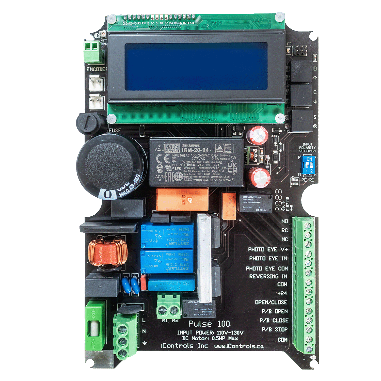 Placa completa serie PULSE 100