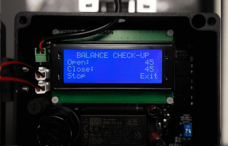 Door Balance Check Door Balance Check