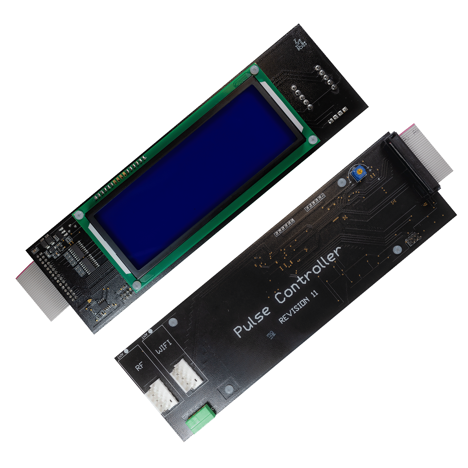 Placa de control serie PULSE 300 con pantalla LCD