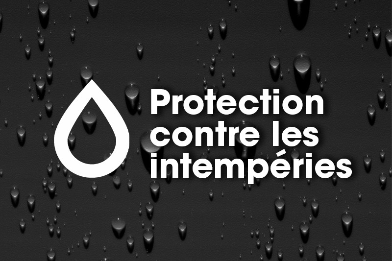 Option de protection contre les intempéries